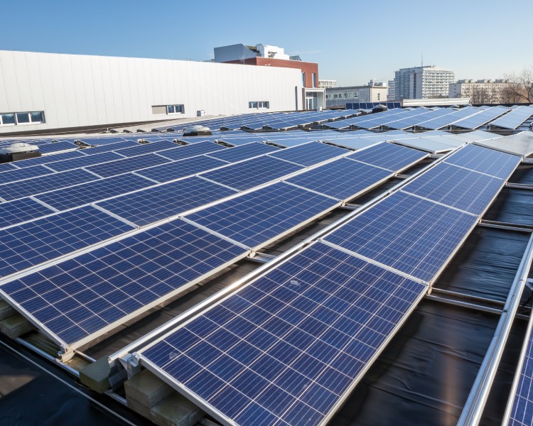 Commercial Rooftop Solar Arrays